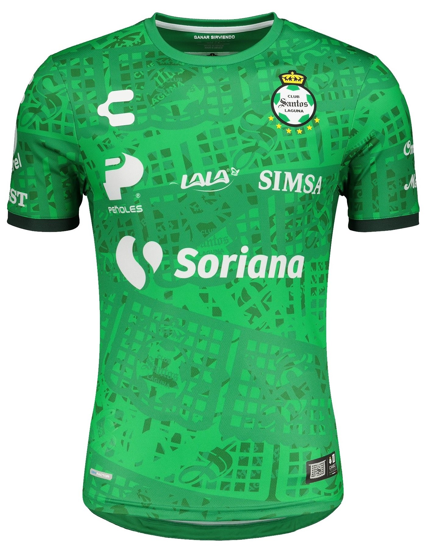 Camisa oficial Charly Santos Laguna 2020 2021 Edição Especial